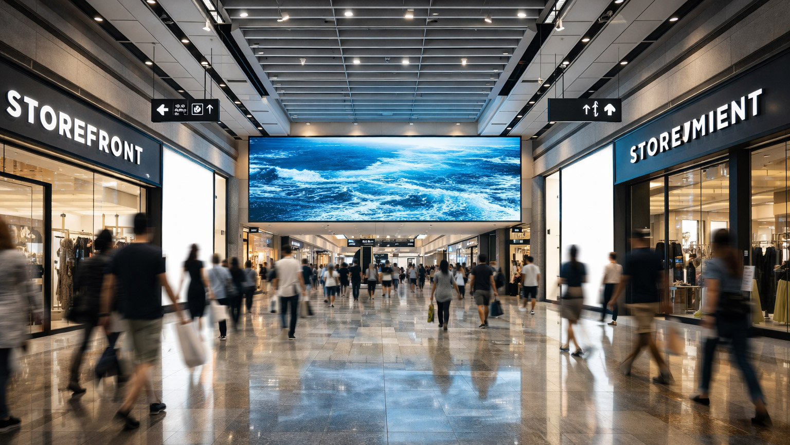 Choosing the Right Signage for High Traffic Commercial Spaces