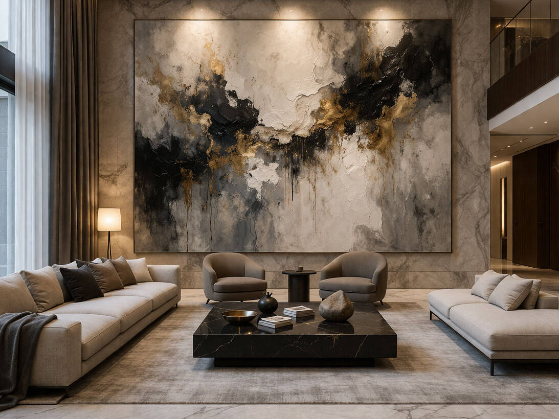 Modern Art Decor for Luxury Homes