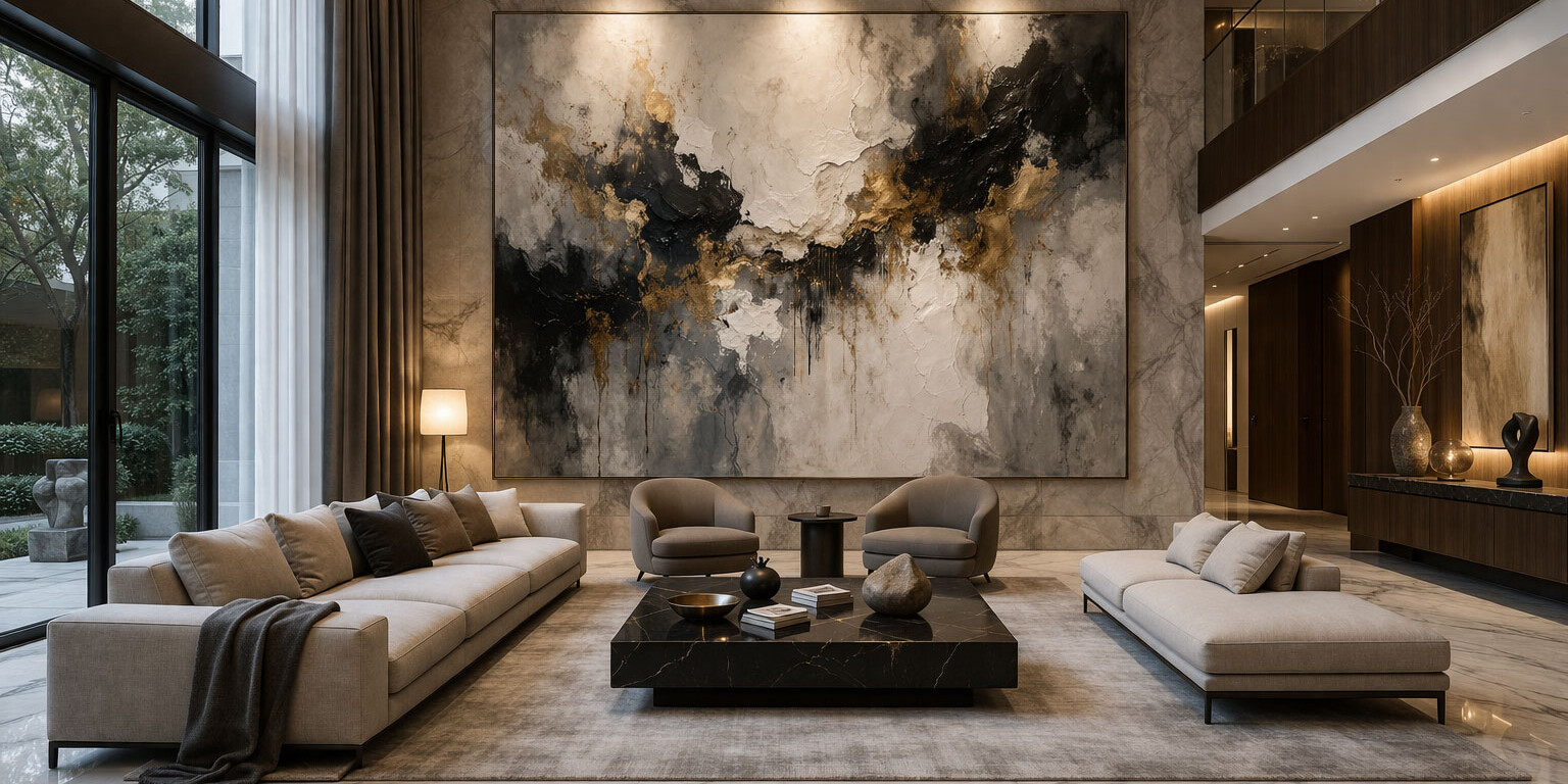 Modern Art Decor for Luxury Homes