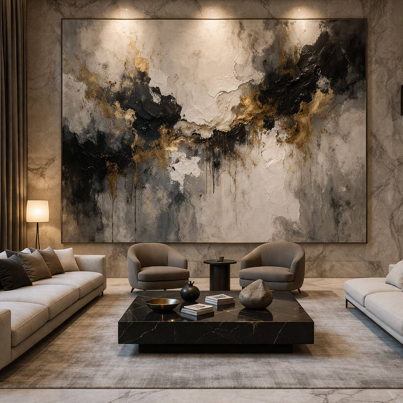 Modern Art Decor for Luxury Homes