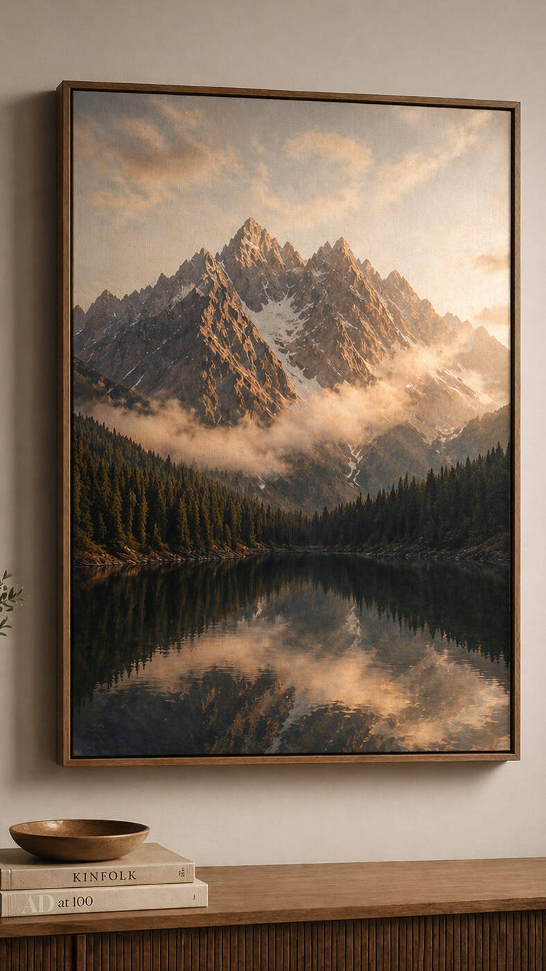 Framed Canvas Printing