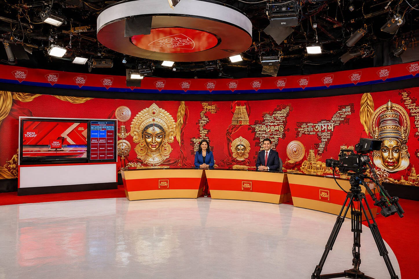 AAJ Tak Studio SEG