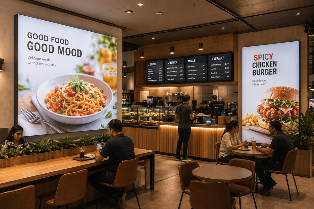 Retail Industries Using Illuminated Displays