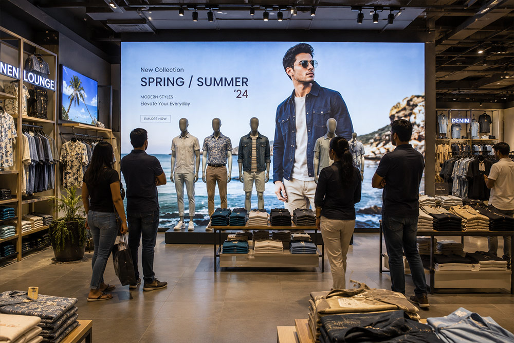 Why Retailers Prefer Illuminated Displays?
