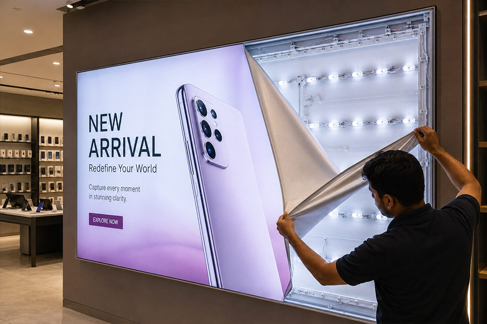 Why Retailers Prefer Illuminated Displays?