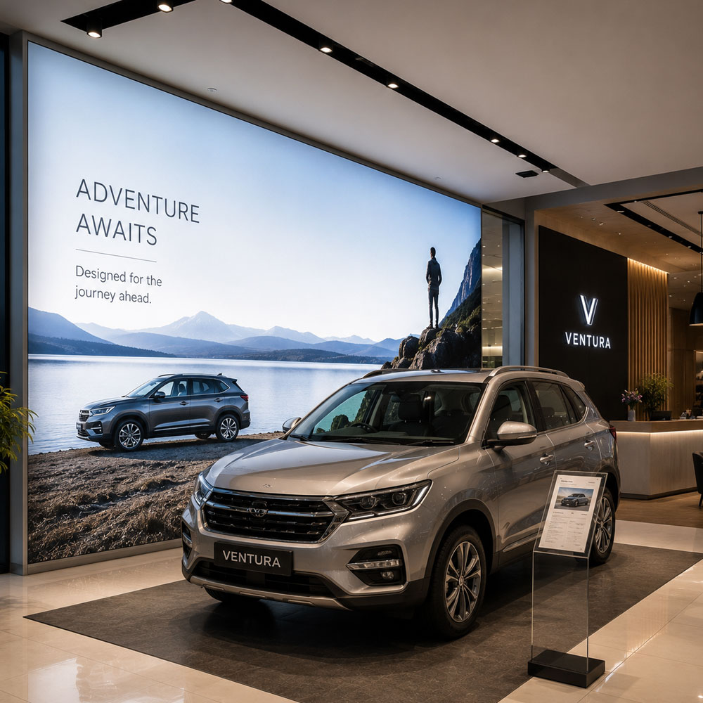 Modern Display Ideas for Automobile Showrooms