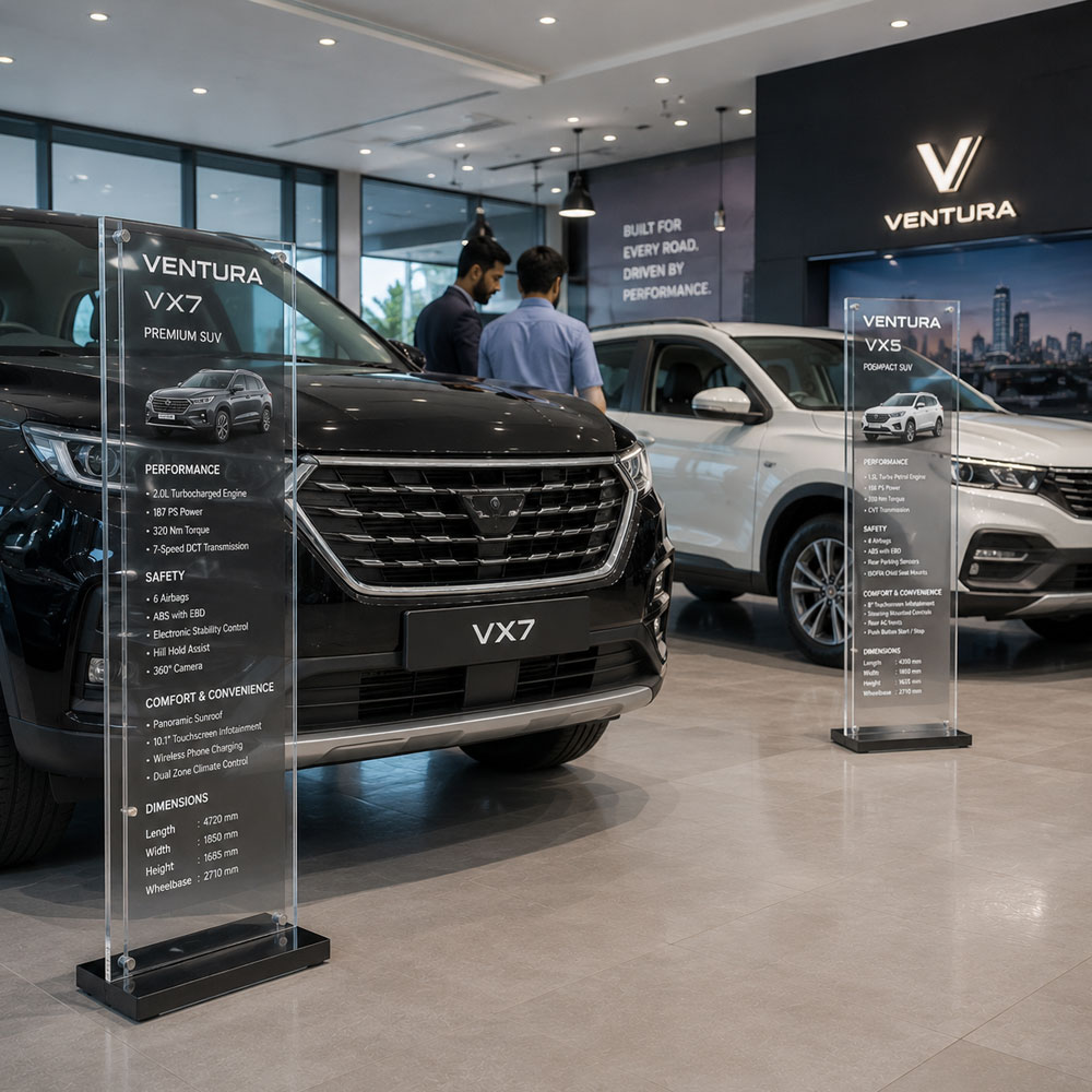 Modern Display Ideas for Automobile Showrooms