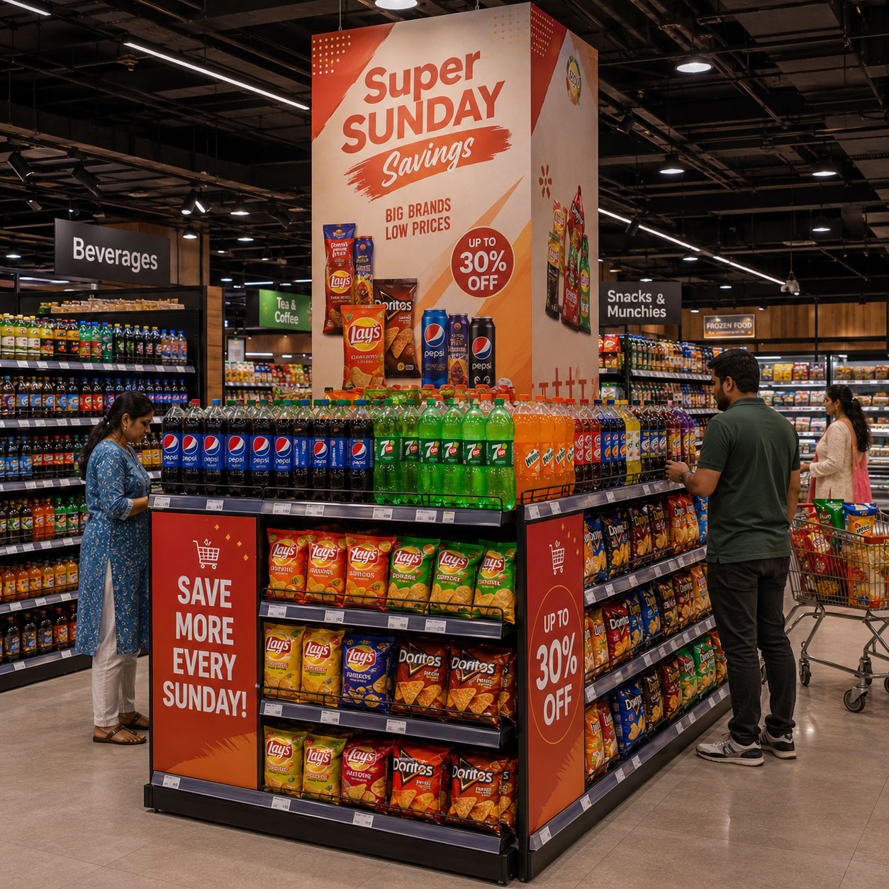Modern Display Ideas for FMCG Stores