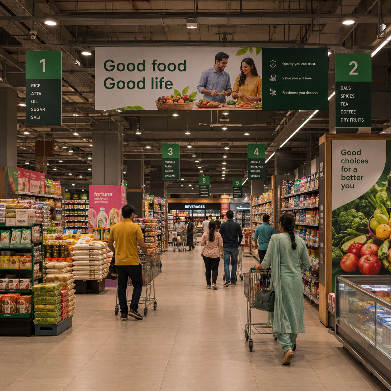 Modern Display Ideas for FMCG Stores
