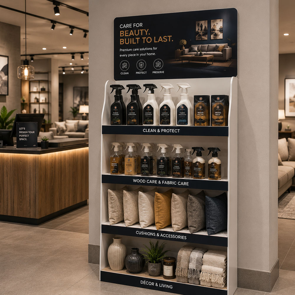 Modern Display Ideas for Furnishing Stores