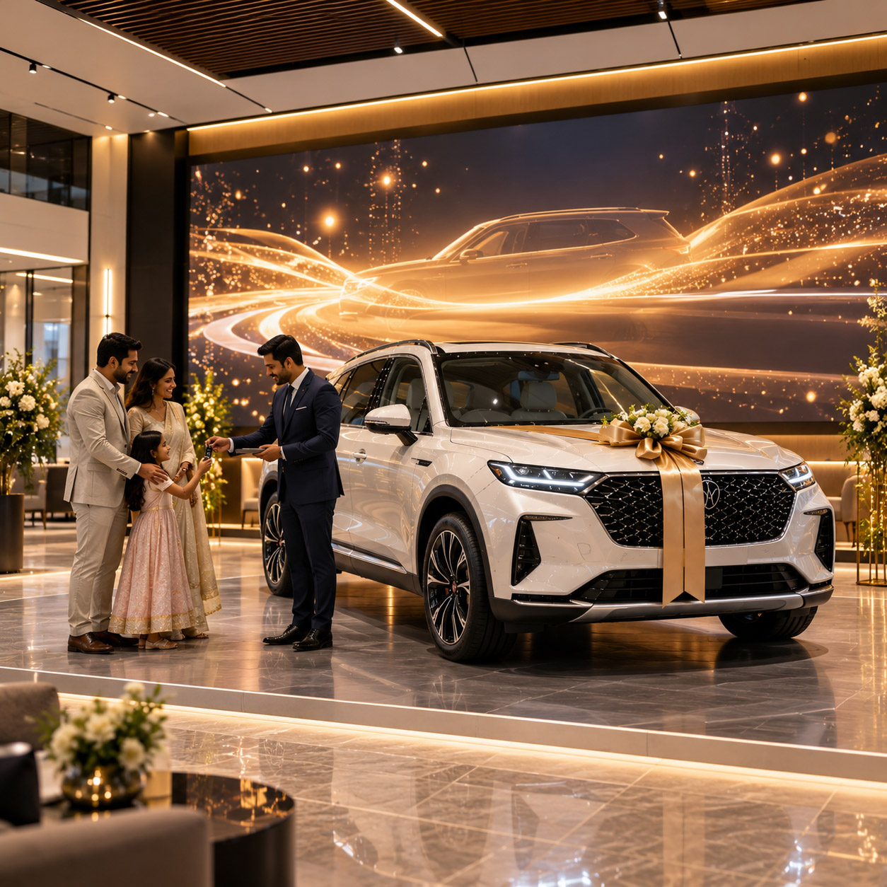 Video Walls for Car Showrooms
